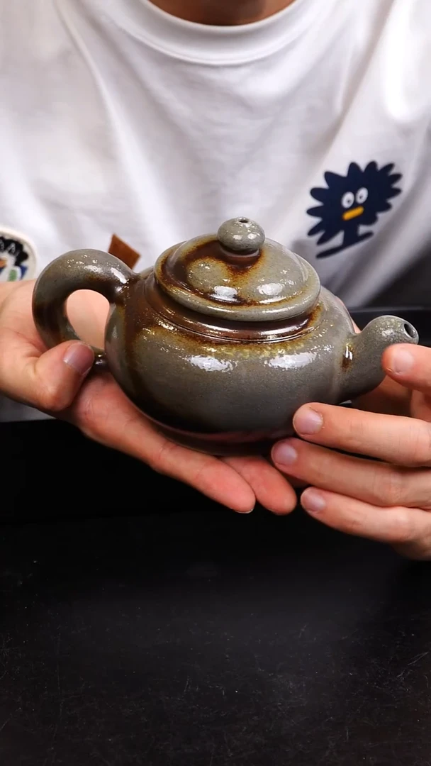 茶壶紫砂宜兴紫砂柴烧壶