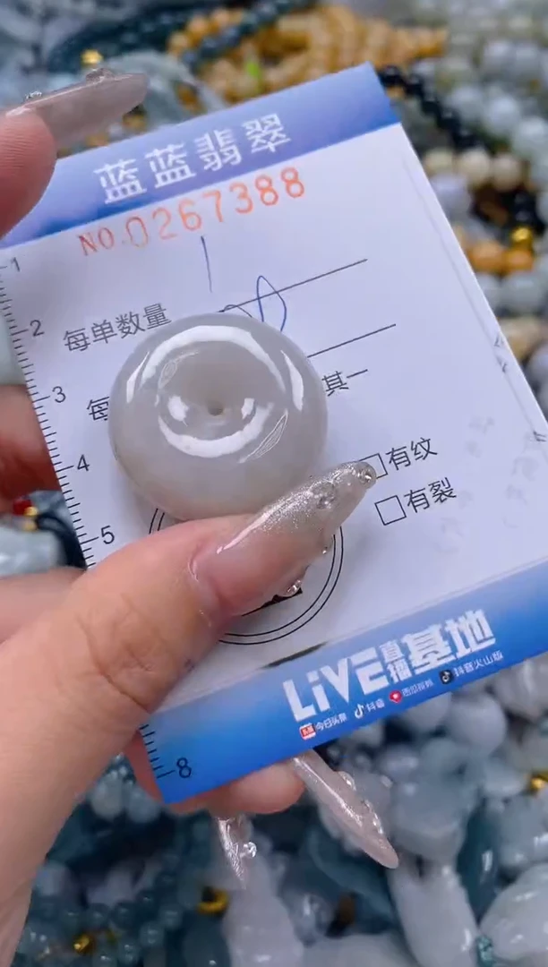 翡翠未镶嵌颈饰闪购0267388多样性发其一