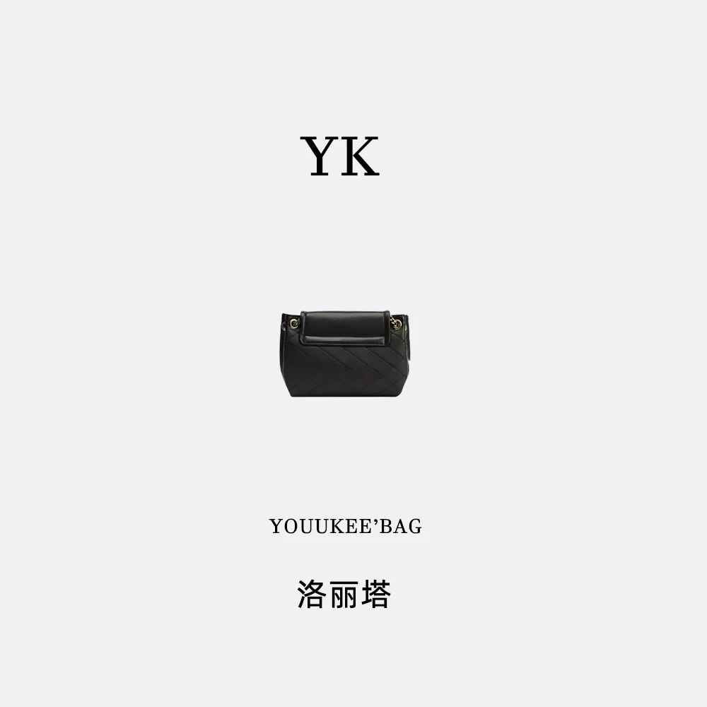 YOUUKEE/原创高定设计【杨树林家的洛丽塔时尚羊皮斜挎包A148】