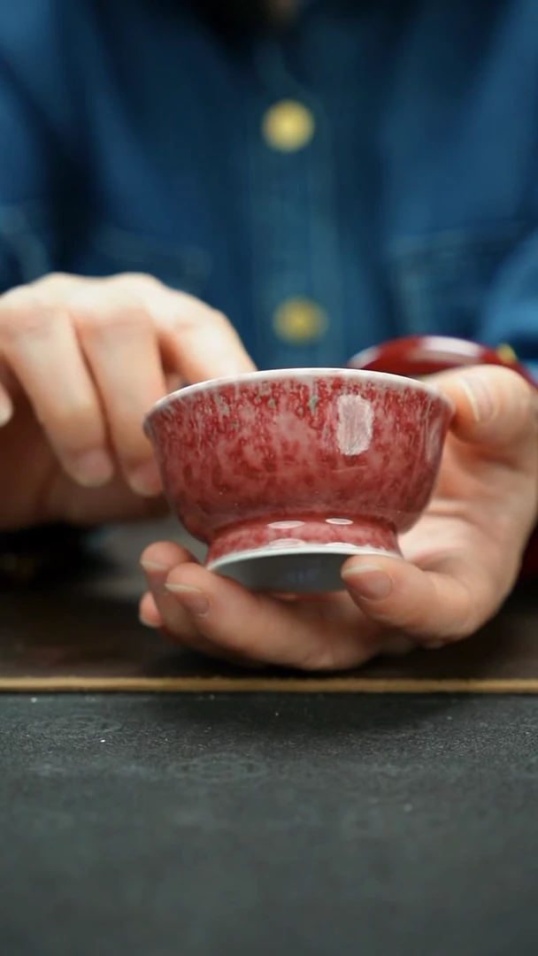 杯景德镇美人醉高足杯