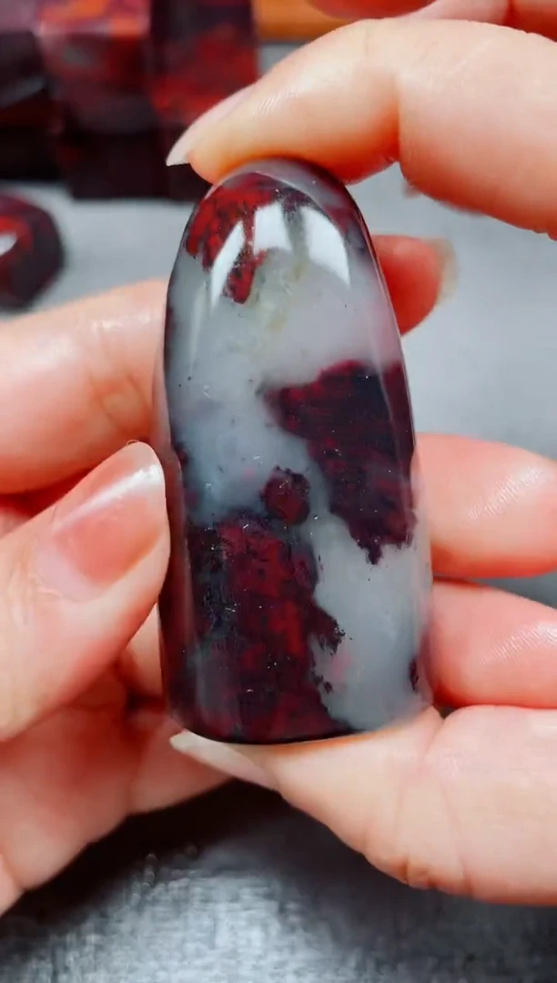 玉桂林鸡血玉素章--6