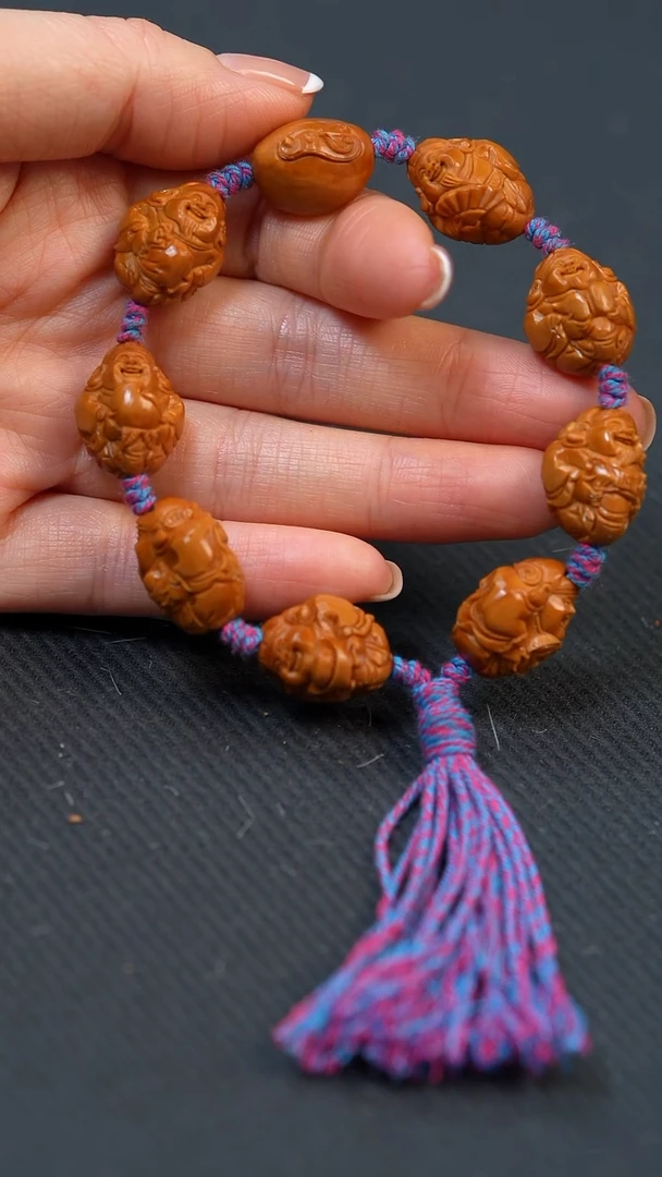 【闪购商品】橄榄核手串小籽财神