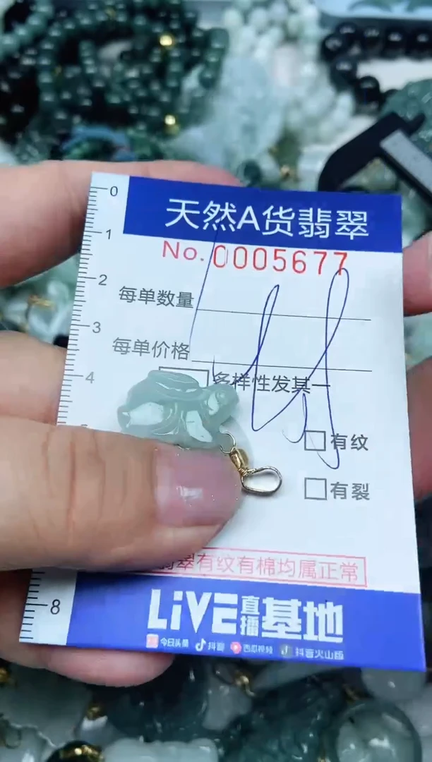 【闪购商品】翡翠吊坠(不含链)未镶嵌翡翠