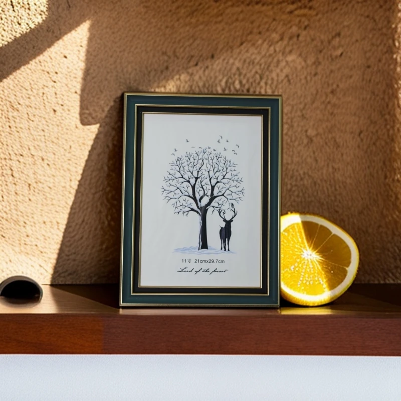 11寸空Ramka摆台母亲节礼物摆台展示框纪念拼图积照摆件画框相框