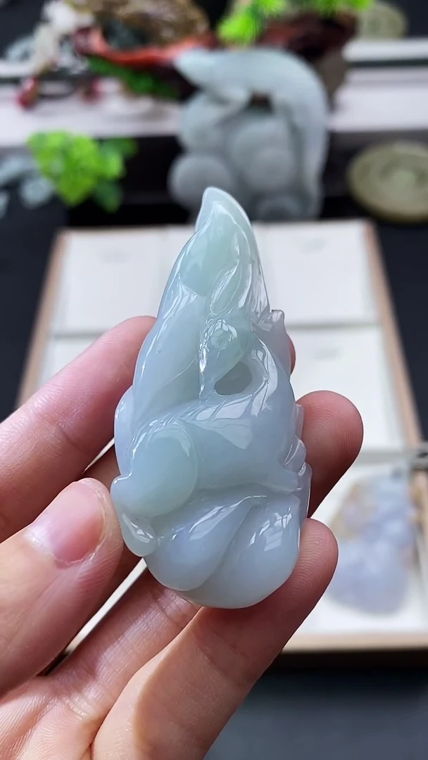 颈饰未镶嵌翡翠天然缅甸A货翡翠