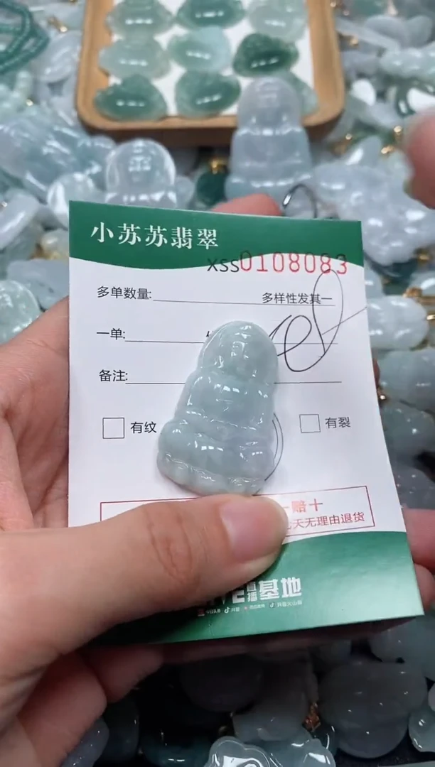 【闪购商品】翡翠颈饰未镶嵌闪购商品0108083