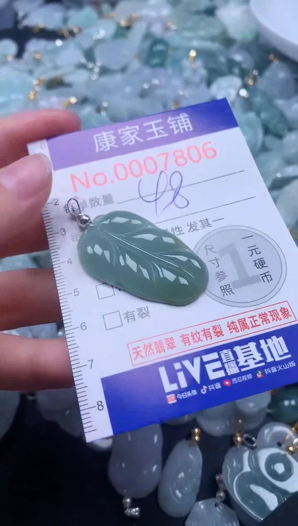 颈饰未镶嵌翡翠7806