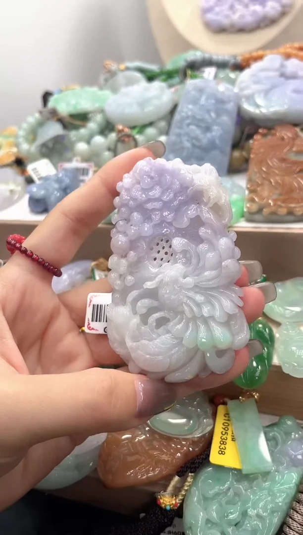 未镶嵌挂件翡翠062