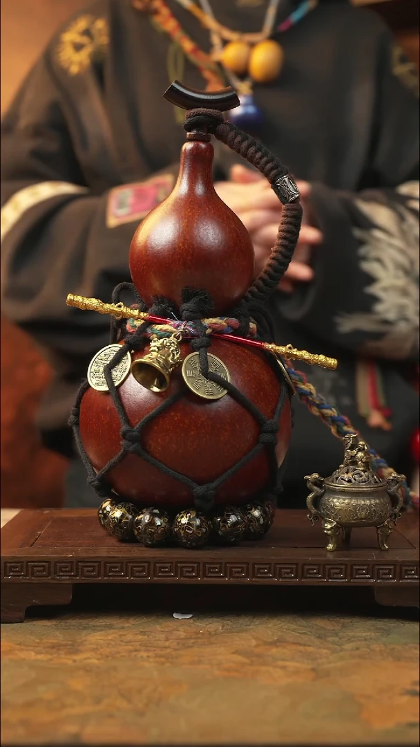 132大漆一物一拍记葫堂出品【不带手串】