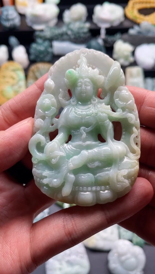颈饰未镶嵌翡翠ℳ****/天然翡翠a货