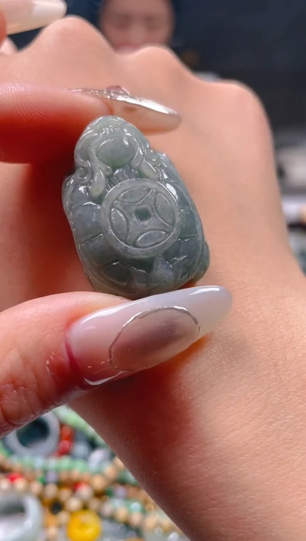 【闪购商品】翡翠颈饰未镶嵌/Y/翡翠A货一图一物