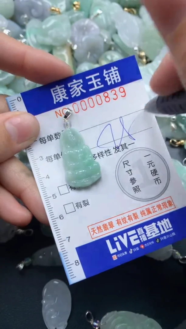 颈饰未镶嵌翡翠839
