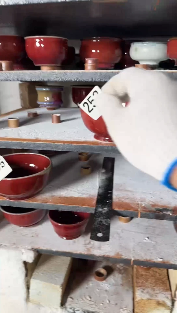 碗钧瓷蘭山窑 手作器物253 福利