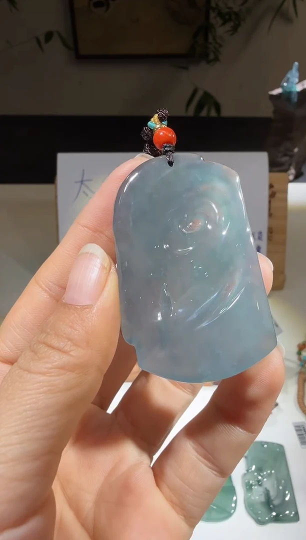 吊坠(不含链)未镶嵌翡翠悟道