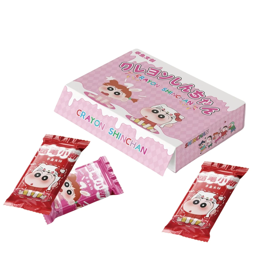 【CC】乖鱼文创 蜡笔小新第二弹-春日部の笔记  收藏卡牌盲盒      T