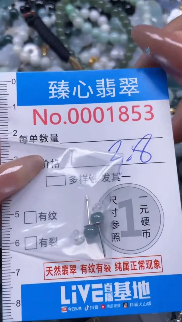 颈饰未镶嵌翡翠1853