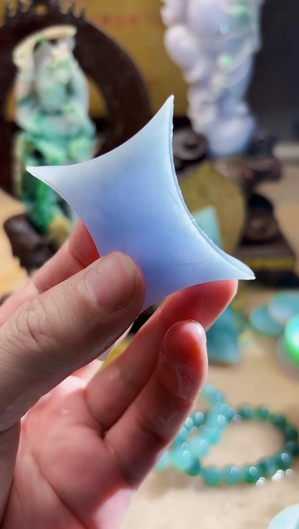 未镶嵌挂件翡翠A货张麦7130