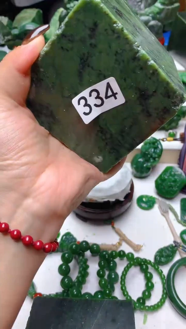 未镶嵌和田玉珠宝半成品1