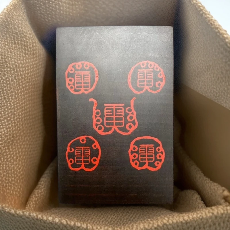 3号链接雷击枣木雷焦玉化雕刻填砂牌雷击木手串龙虎山雷击枣木