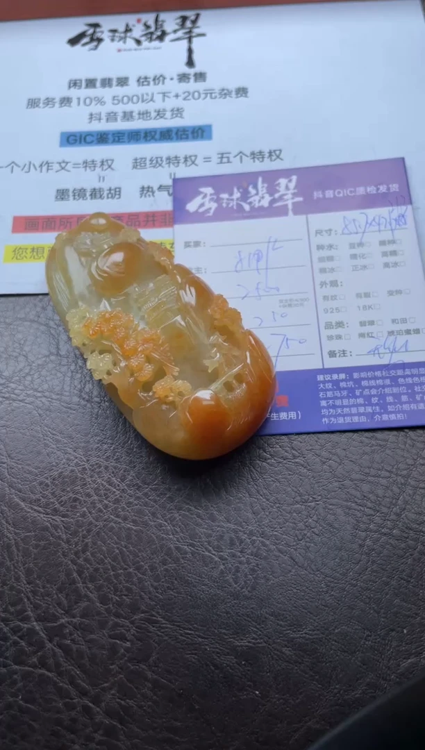 颈饰未镶嵌翡翠15911015641