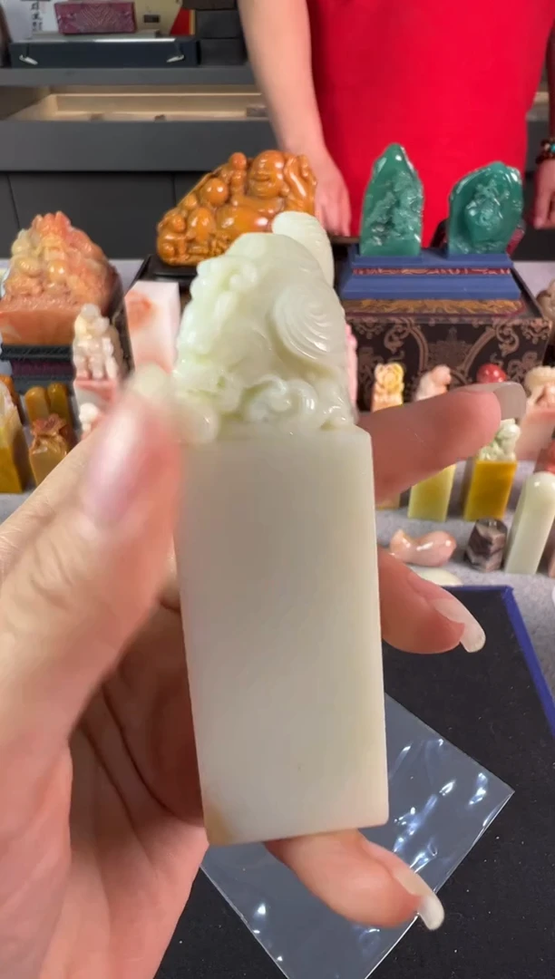 老挝石印石0799包刘玉钊4字