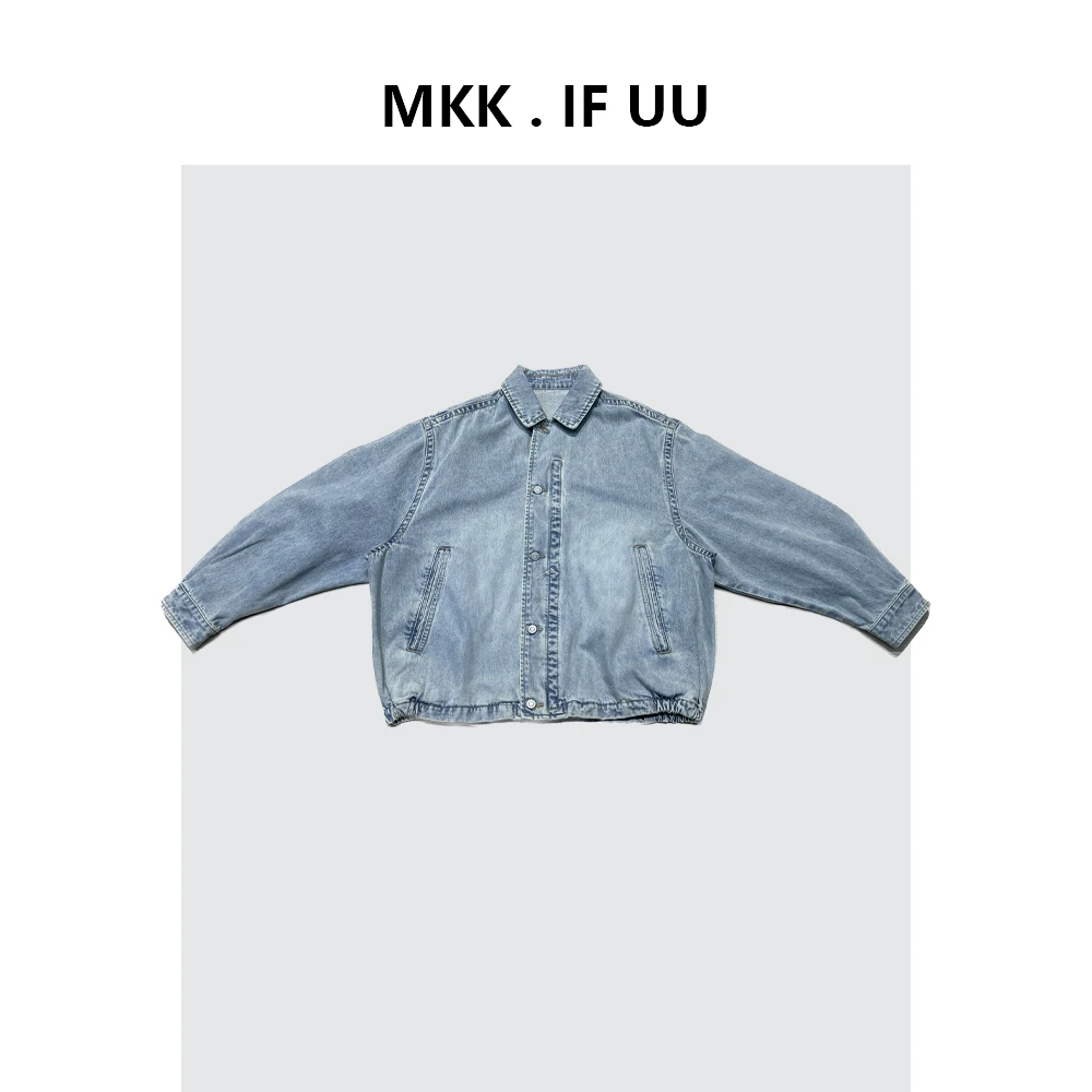 KEKE推荐 重磅洗水翻领大外套