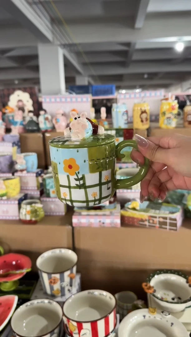 陶瓷【唯品瓷】手工手绘陶瓷直播间