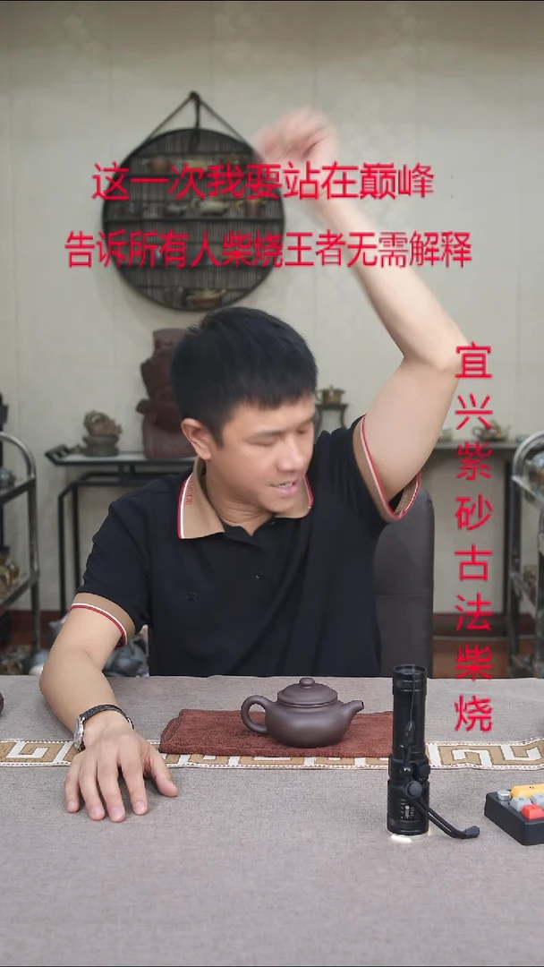 茶壶紫砂宜兴紫砂壶柴烧