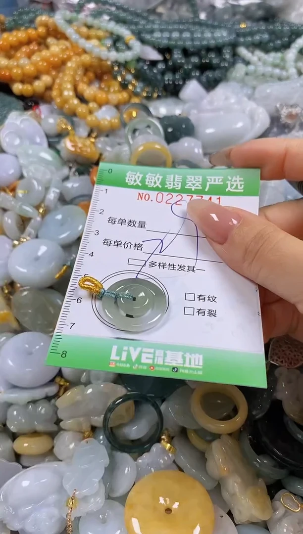 翡翠未镶嵌颈饰闪购0227741多样性发其一