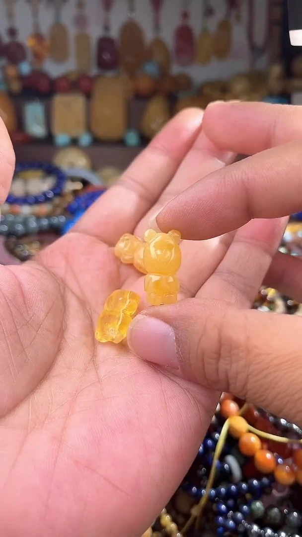 裸石琥珀未镶嵌多样性发货只发一件004337