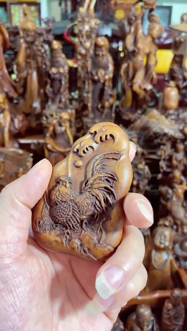 【闪购商品】木黄杨木精品摆件漂亮