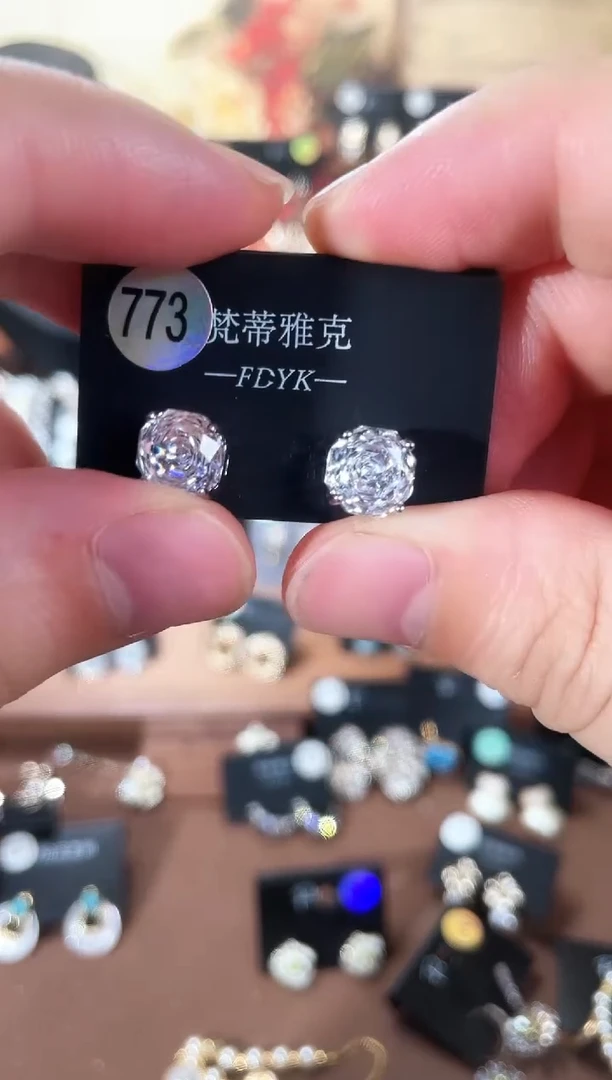 合金925银锆石梵773