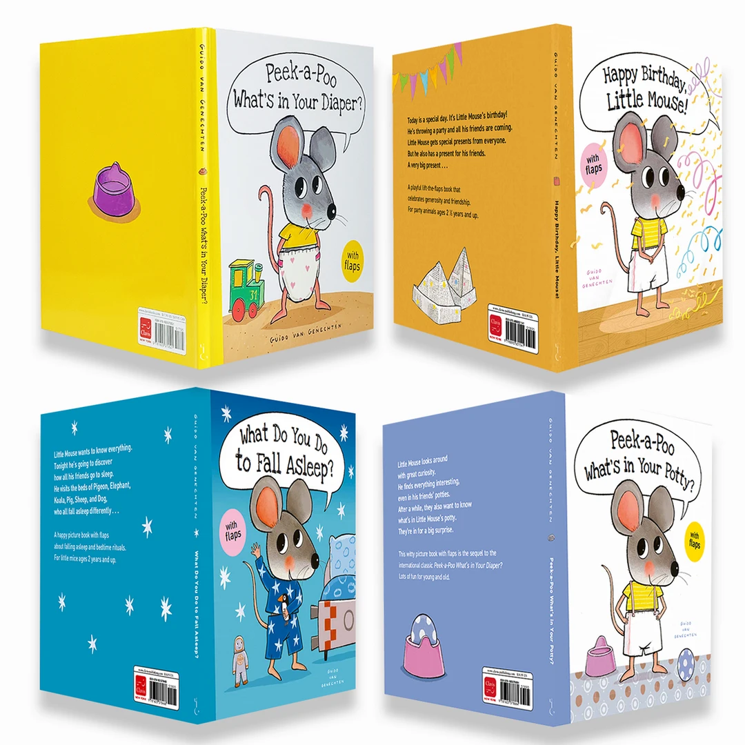 【Clavis】小老鼠系列 原版英文儿童绘本书籍