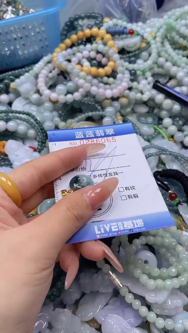 翡翠未镶嵌颈饰闪购0286065多样性发其一