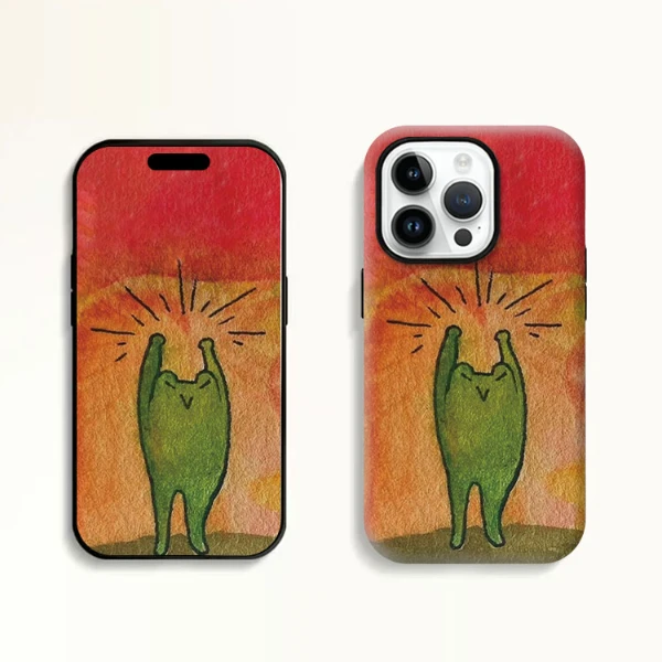 加油王子适用苹果16promax卡通iPhone16E小米oppo/vivo华为手机壳