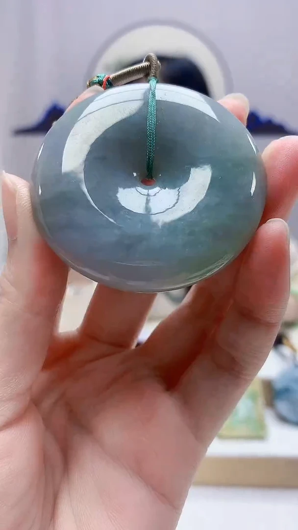 未镶嵌定制翡翠4852zm-毛货挂件95