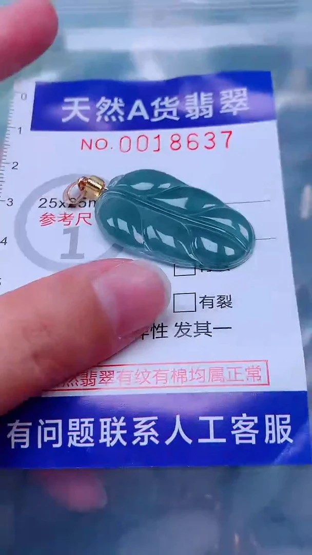吊坠(不含链)未镶嵌翡翠1