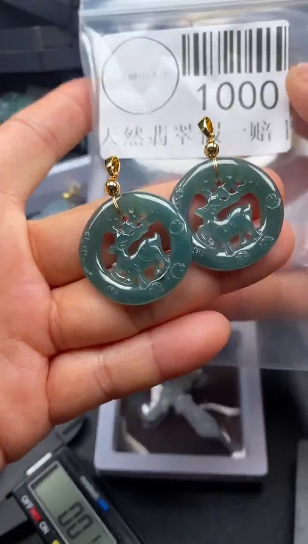 吊坠(不含链)未镶嵌翡翠1000