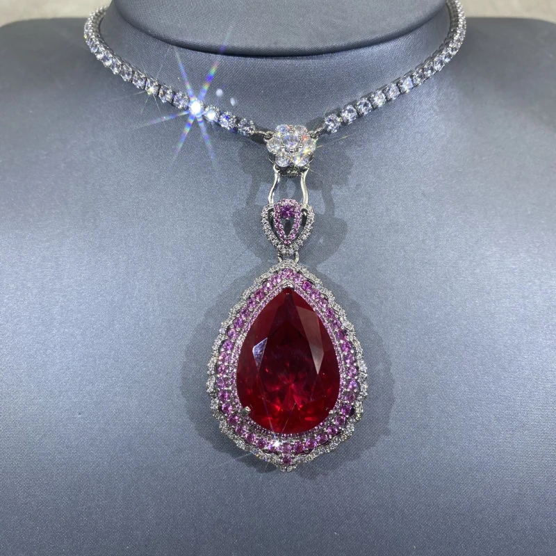 【不灭火焰 无懈可击】红吊坠TZL80080