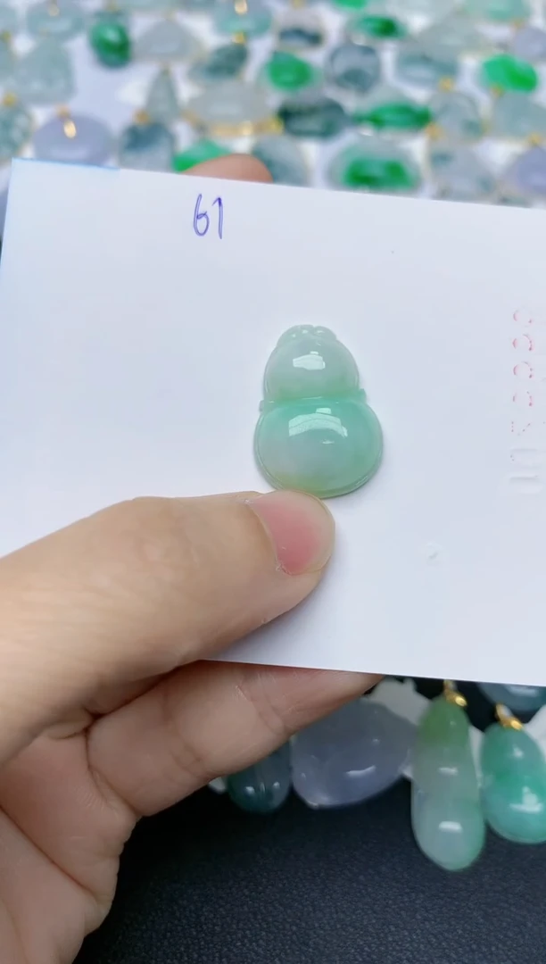 【闪购商品】翡翠颈饰未镶嵌天然翡翠A货    61