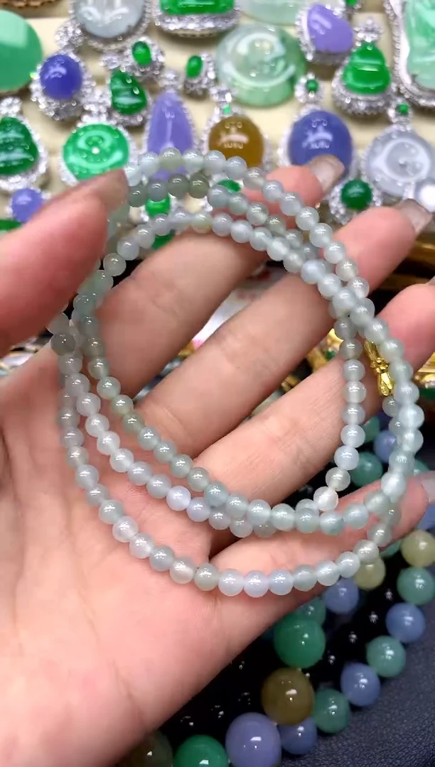 颈饰未镶嵌翡翠129-中国好珍宝