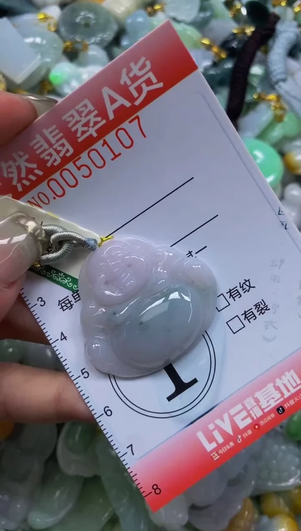 翡翠未镶嵌颈饰闪购0050107