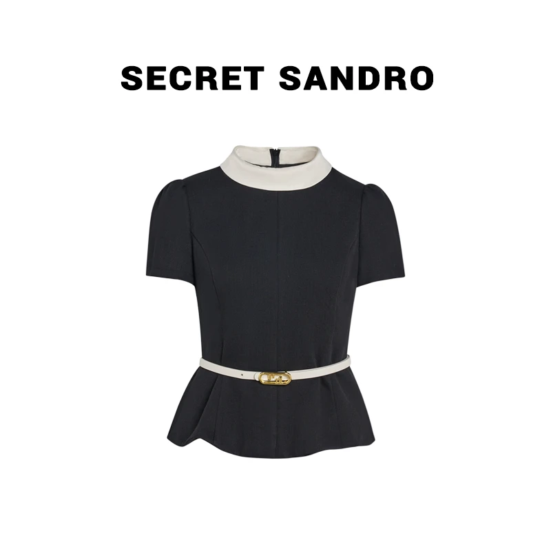 【西雅图】Secret Sandro 楚楚 上衣 S55226145C