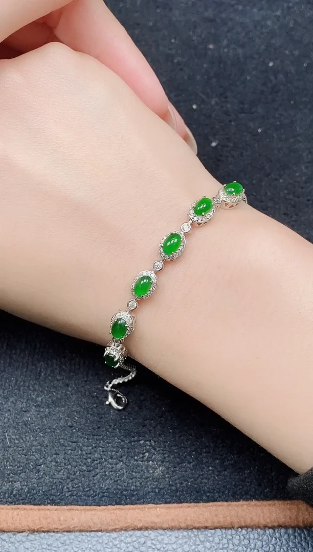 颈饰未镶嵌翡翠天然A货翡翠 保A保真