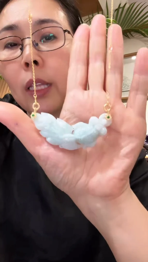 【闪购商品】翡翠颈饰未镶嵌国风