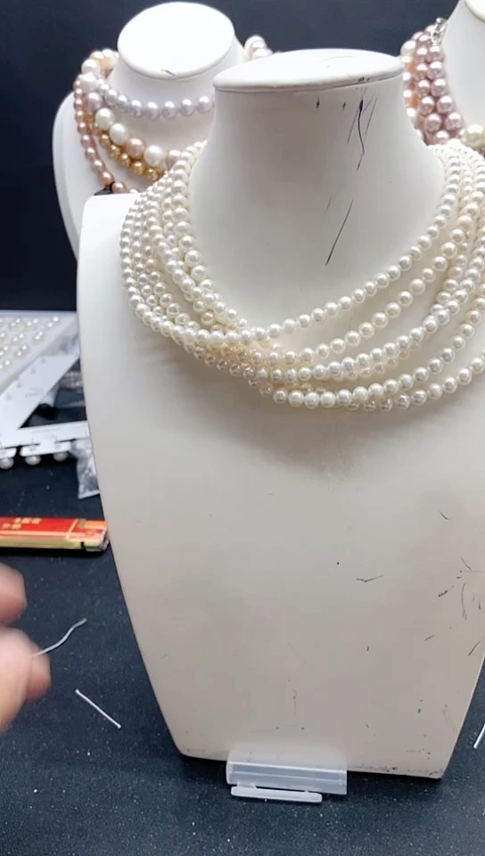 淡水珍珠未镶嵌颈饰1