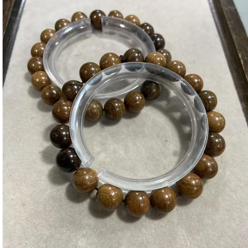 B936金丝檀圆珠卡1.0单圈手串