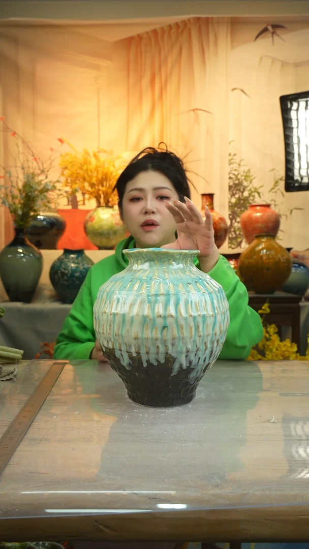 高度 26口径12陶瓷花瓶