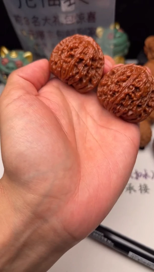 桃核把件文玩核桃
