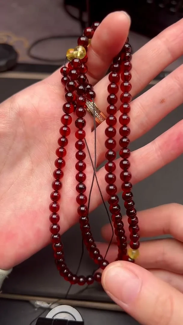 未镶嵌琥珀手链HBMN0001